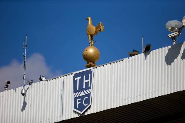 Barclays Premier League, Tottenham Hotspur, A golden cockerel at Tottenham Hotspur s White Hart Lane. xHOCHxZWEIx xPropagandax 