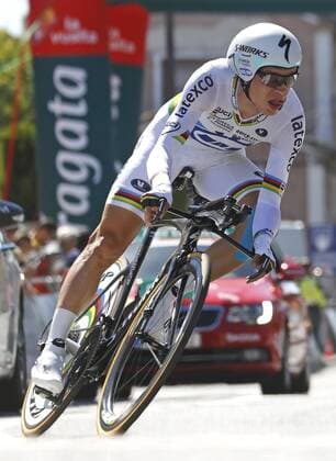 RADSPORT - LA VUELTA (Spanien-Rundfahrt) 2014 - 02.09.2013, 10. ETAPPE - Real Monasterio de Santa Maria de Veruela Borja, Tony MARTIN (GER Omega Pharma - Quick-Step), -