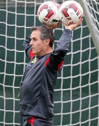 SOCCER - UEFA EURO 2016 quali, AUT vs SWE, preview VIENNA,AUSTRIA,03.SEP.14 - SOCCER - UEFA European Championship 2016, qualification, ÖFB international match, Austria vs Sweden, preview, training national team AUT. Image shows head coach Marcel Koller (AUT). 