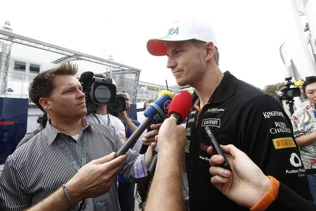 Motorsports: FIA Formula One World Championship 2014, Grand Prix of Italy, 27 Nico Hulkenberg (GER, Sahara Force India F1 Team), xHOCHxZWEIx