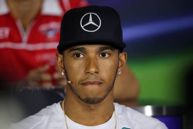 04.09.2014- Press conference, Lewis Hamilton (GBR) Mercedes AMG F1 W05 Italian Grand Prix, Monza 4 - 7 September 2014 