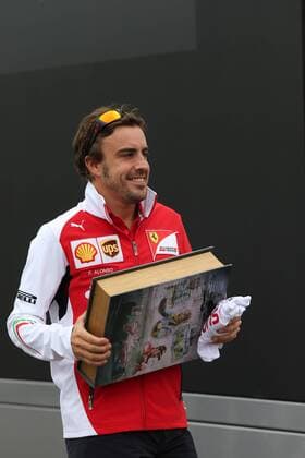 04.09.2014- Fernando Alonso (ESP) Scuderia Ferrari F14-T Italian Grand Prix, Monza 4 - 7 September 2014 