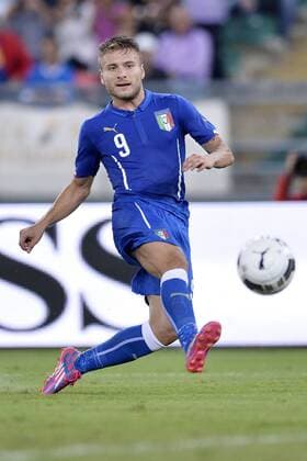 Ciro Immobile Italia. Bari 04-09-2014 Stadio San Nicola. Football Italy - Netherlands friendly match. AntoxBalda