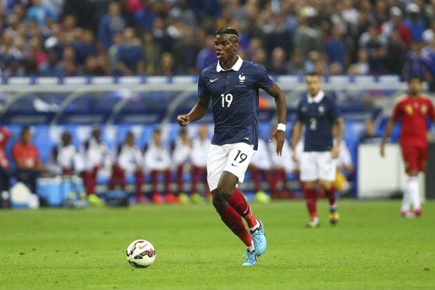 Paul Pogba (Fra) FOOTBALL : France vs Spain - 04 09 2014 GwendolineLeGoff 