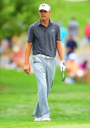 September 04 2014: Jordan Spieth during the first round of the BMW Championship PGA Golf Herren Tour at Cherry Hills Country Club in Englewood, CO. GOLF: SEP 04 PGA Golf Herren - BMW Championship - First Round Icon140904066 EDITORIAL USE ONLY