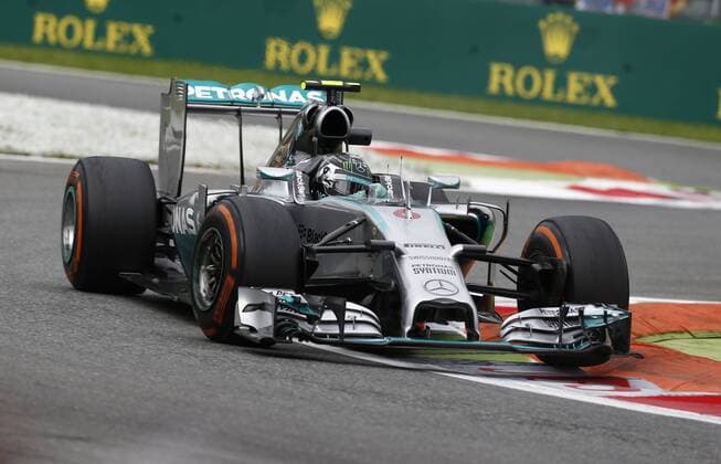 Motorsports: FIA Formula One World Championship 2014, Grand Prix of Italy, 6 Nico Rosberg (GER, Mercedes AMG Petronas F1 Team), xHOCHxZWEIx