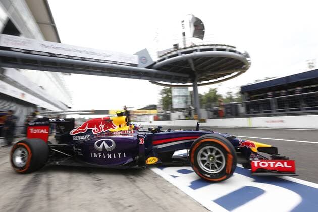 Motorsports: FIA Formula One World Championship 2014, Grand Prix of Italy, 3 Daniel Ricciardo (AUS, Infiniti Red Bull Racing), xHOCHxZWEIx