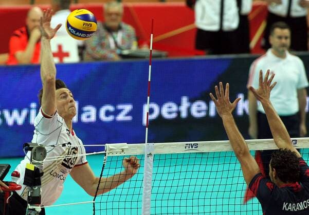05.09.2014 Katowice(Poland) FIVB Men s Volleyball World Championship Pool B Tunisia-Germany Pool D Jochen Schöps(L) Germany : 