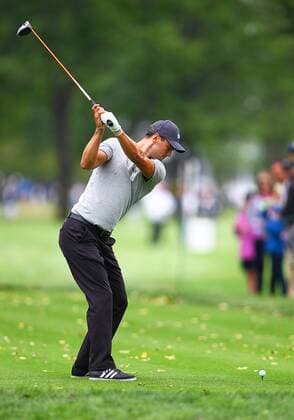 September 05 2014: Martin Kaymer tees off from the 2nd tee box during the second round of the BMW Championship PGA Golf Herren Tour at Cherry Hills Country Club in Englewood, CO. GOLF: SEP 05 PGA Golf Herren - BMW Championship - Second Round Icon140905143 EDITORIAL USE ONLY