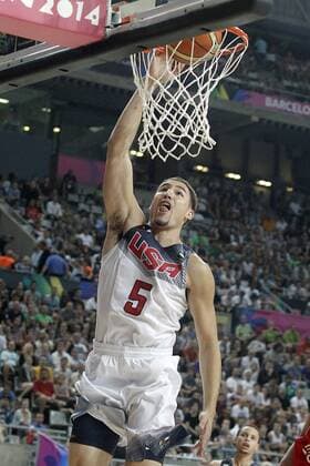 USA s Klay Thompson during 2014 FIBA Basketball World Cup Round of 16 match.September 6,2014.  (2014090650)