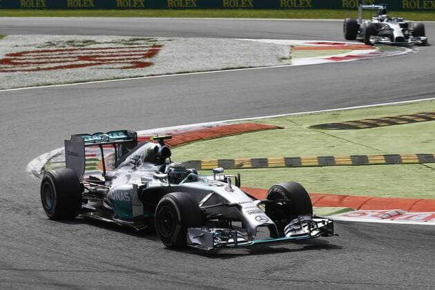 Motorsports: FIA Formula One World Championship 2014, Grand Prix of Italy, 6 Nico Rosberg (GER, Mercedes AMG Petronas F1 Team), xHOCHxZWEIx