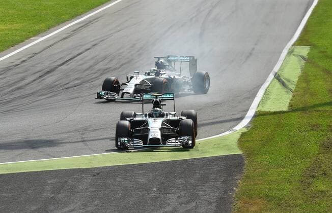 Nico Rosberg; Mercedes Grand Prix, verbremser, formula 1 GP, Italien in Monza, 07.09.2014 Photo:mspb Jerry Andre Nico Rosberg; Verbremser, formula 1 GP, Italien,