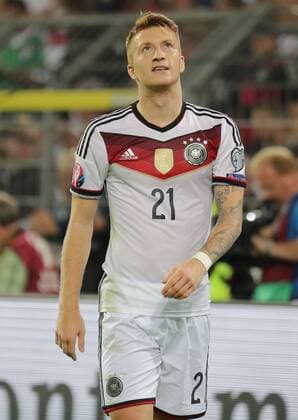 07.09.2014, xjfx, Fussball EM Qualifikation, Deutschland - Schottland, v.l. Marco Reus (Deutsche Fussball Nationalmannschaft DFB), enttaeuscht, enttaeuscht schauend, dissapointed FREISTELLER