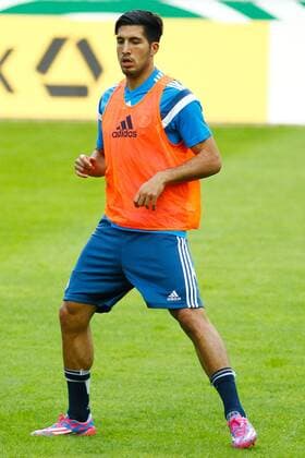 Emre Can (Deutschland) - Abschlusstraining Deutschland U 21 in der MDCC Arena in Magdeburg - Freisteller,Deutschland, Fußball, Mann, Männer,08.09.2014