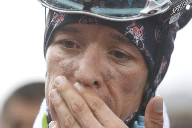 RADSPORT - LA VUELTA (Spanien-Rundfahrt) 2014 - 08.09.2014, 16. ETAPPE - San Martin del Rey Aurelio > La Farrapona. Lagos de Somiedo, Rigoberto URAN URAN (COL Omega Pharma - Quick-Step), -