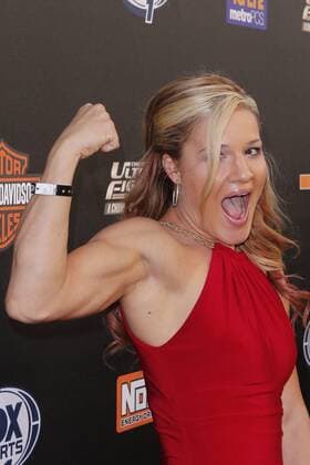 Felice Herrig CELEBRITES : Premiere d Ultimate Fighter (FOX) - Hollywood - 09 09 2014 ChrisElise PanoramicUSA 