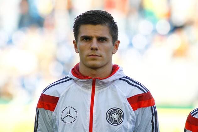 Jonas Hofmann (Deutschland) - EM Qualifikationsspiel Deutschland U 21 vs. Rumänien U 21 in der MDCC Arena in Magdeburg - Portrait,Deutschland, Fußball, Mann, Männer,09.09.2014