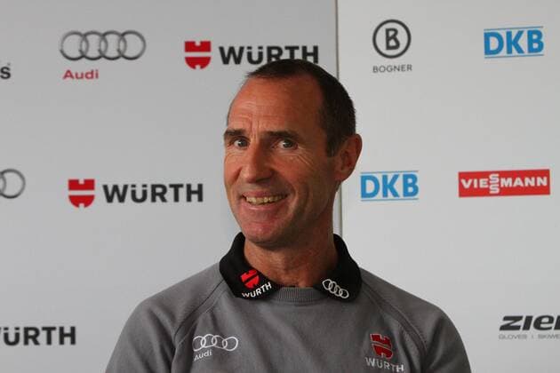 11.09.2014, xkvx, Wintersport, Deutsche Meisterschaft Biathlon 2014, Medientag, v.l. Frank Ullrich (Bundestrainer Langlauf)