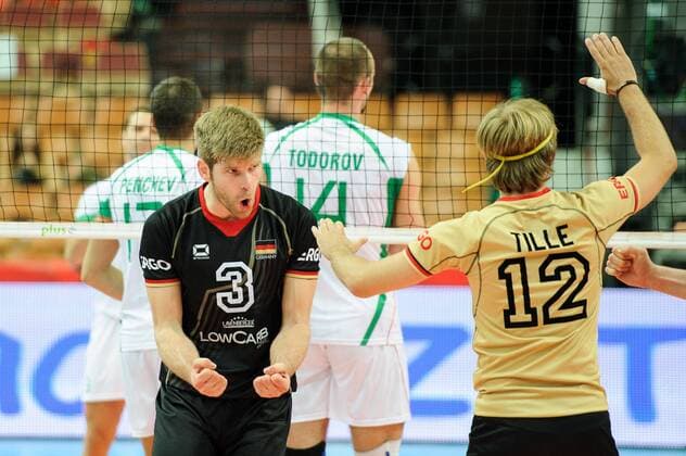 11.09.2014, Katowice - FIVB World Cup 2014 - Germany vs Bulgaria - Sebastian Schwarz -  140911BAR047