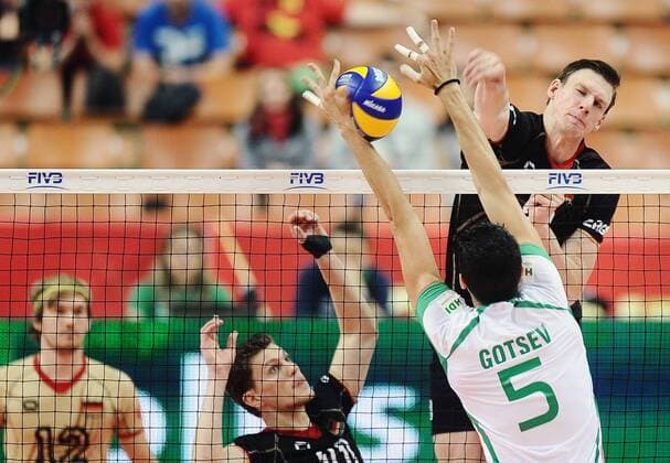 11.09.2014, Katowice - FIVB World Cup 2014 - Germany vs Bulgaria - MARCUS BÖHME -  20140911NB095