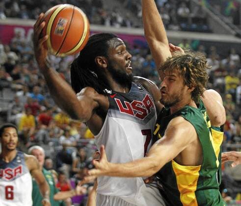 World Cup played between USA and Lithuania. In this picture, Kenneth Faried. xFRANCESCxADELANTADOx 