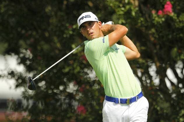 September 11, 2014: Billy Horschel on the seventh tee in the first round of the FedEx Cup - The Tour Championship at East Lake Golf Club in Atlanta, Georgia. GOLF: SEP 11 PGA Golf Herren - TOUR Championship by Coca-Cola - First Round Icon19089746 EDITORIAL USE ONLY