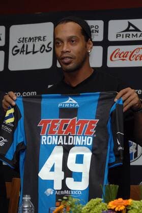 DISTRITO FEDERAL, MEXICO -: Ronaldinho, Neuzugang bei Queretaro F.C. (FC) 