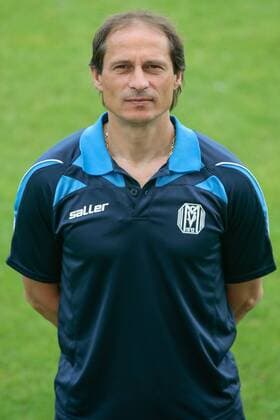 GER, RLN, , SV Meppen offizielle Spielervorstellung 21.07.2014, Hänsch-Arena, Meppen, GER, 4.FBL, Regionalliga Nord, SV Meppen, Mannschaft, Spieler, Team, im Bild Co-Trainer Damir Bujan nphxScholz