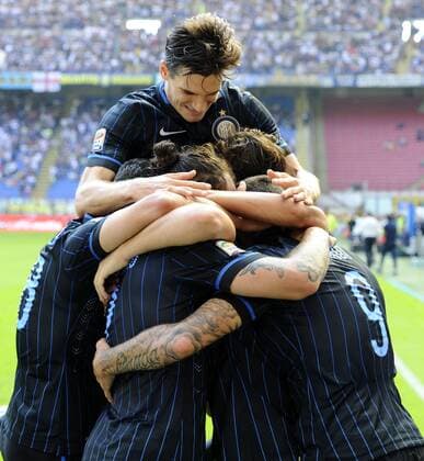 Mateo Kovacic Inter 2-0. Celebration goal Milano 14-09-2014 Stadio Giuseppe Meazza - Football Calcio Serie A Inter Milan - Sassuolo Calcio. Foto GiuseppexCeleste Insidefoto giuseppexceleste