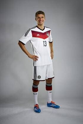 Thomas Müller (Deutschland), Adidas-Katalogshooting