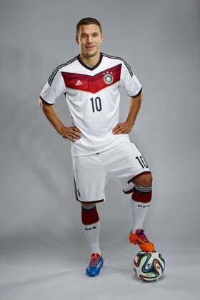 Lukas Podolski (Deutschland), Adidas-Katalogshooting