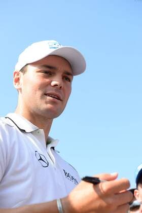 16.09.2014 , Solheim Cup,CharityPromotion Event 2014,Golfclub St.Leon-Rot Martin Kaymer (GER) bei der Autogrammstunde - ksp