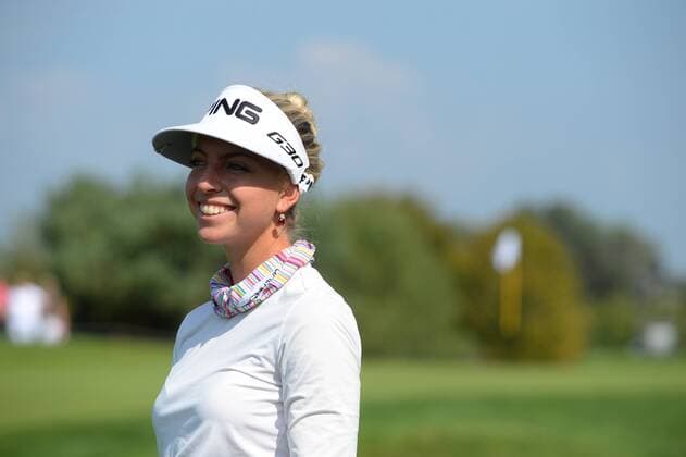 16.09.2014 , Solheim Cup,CharityPromotion Event 2014,Golfclub St.Leon-Rot Sophia Popov - ksp