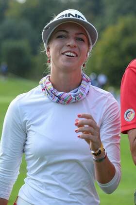 16.09.2014 , Solheim Cup,CharityPromotion Event 2014,Golfclub St.Leon-Rot Sophia Popov - ksp