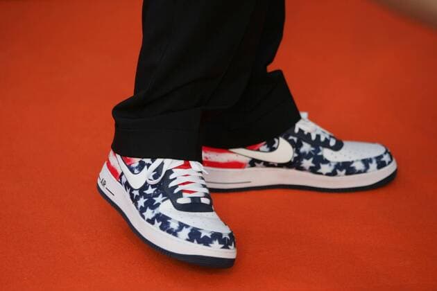 GER, Weltpremiere Der perfekte Wurf Dirk Nowitzki 16.09.2014, Cinedom, Köln, GER, Weltpremiere Der perfekte Wurf Dirk Nowitzki, im Bild American Style Shoe auf der Premiere Traeger Florian Renz Presse nphxHerbst