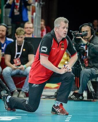 MS 2014 Germany vs. Iran FIVB Volleyball Men s World Championship Poland 2014. Pool G. Germany vs. Islamic Reoublic of Iran on September 17, 2014 in Katowice, Poland. In the picture: German coach Vital Heynen  EN_01145688_0032