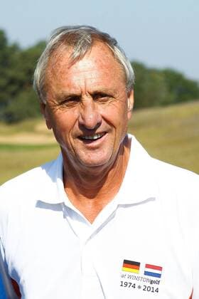 Johan Cruyff (Niederlande) - WINSTONgolf Senior Open 2014 in Vorbeck bei Schwerin - Portrait,Deutschland, Golf, Mann, Männer,18.09.2014