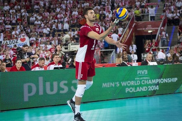MÅö Siatkarzy 2014 - Polska - Rosja Ph: Dariusz Stepien East News FIVB Volleyball Men s World Championship Poland 2014. Poland vs. Russia on September 18.09.2014 in Lodz, Poland In the picture: Michal Winiarski  EN_01145942_0017