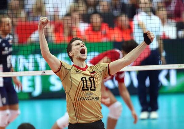 LUKAS KAMPA ( GERMANY ) - SPODEK HALL 20.09.2014 VOLLEYBALL MEN FIVB MEN S VOLLEYBALL WORLD CHAMPIONSHIP POLAND 2014 FINAL ROUND SEMIFINAL 1 2 FINAL - -  140920MIN116