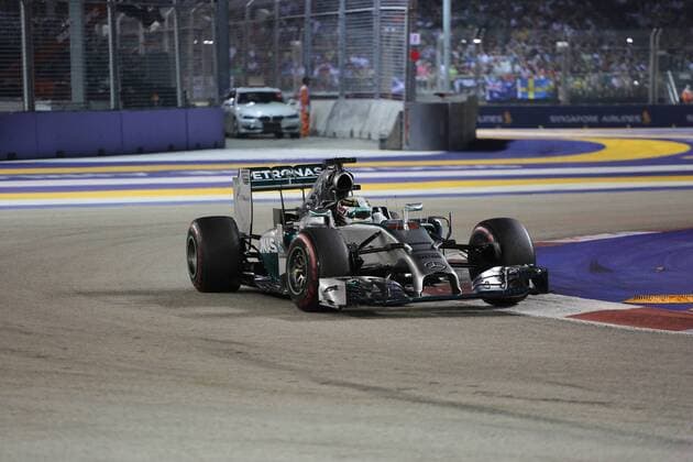 Lewis Hamilton; Mercedes Grand Prix, formula 1 GP, Singapore, 21.09.2014 Photo:mspb Thomas Melzer Lewis Hamilton; formula 1 GP, Singapore,