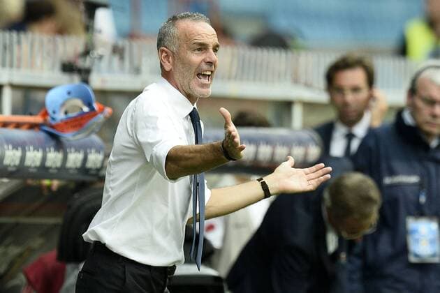 Serie A, CFC 1893 FC Genua - Lazio Rom Stefano Pioli 