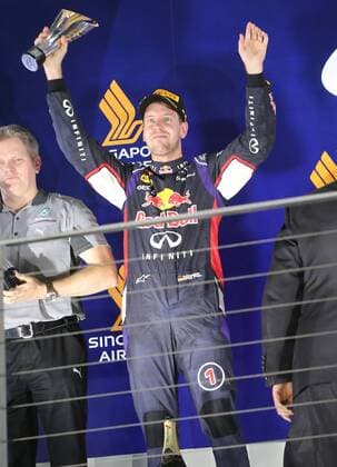 Sebastian Vettel; Red Bull Racing, formula 1 GP, Singapore, 21.09.2014 Photo:mspb Thomas Melzer Sebastian Vettel; formula 1 GP, Singapore,