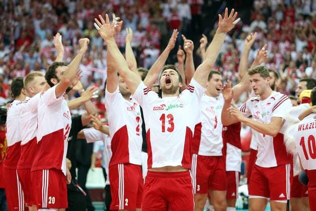 21.09.2014 - Katowice . Final Volleyball World Championship Final: World Champion Poland .  140922DAM137