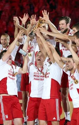 21.09.2014 - Katowice . Final Volleyball World Championship Final: World Champion Poland -  140922DAM152
