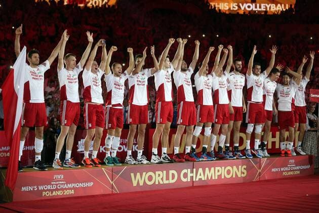 21.09.2014 KATOWICE VOLLEYBALL , FIVB MEN S VOLLEYBALL WORLD CHAMPIONSHIP 2014 , FINALS ROUND ) ( FINAL GAME POLAND ) - MICHAL WINIARSKI  20140921CSLG0027