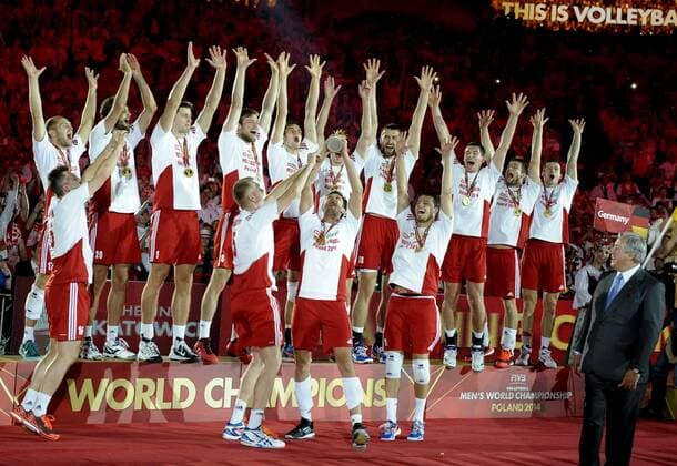 FIVB Volleyball Men s World Championship Poland 2014. Final Poland vs Brasil on September 21, 2014 in Katowice, Poland.  EN_01146254_0241