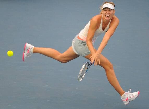 Maria Sharapova of Russia WTA Tennis Damen Wuhan Open tennis tournament in Wuhan city, central China s Hubei province, 24 September 2014.  20140924_10296