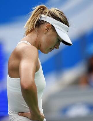 Maria Sharapova of Russia WTA Tennis Damen Wuhan Open tennis tournament in Wuhan city, central China s Hubei province, 24 September 2014.  20140924_46473