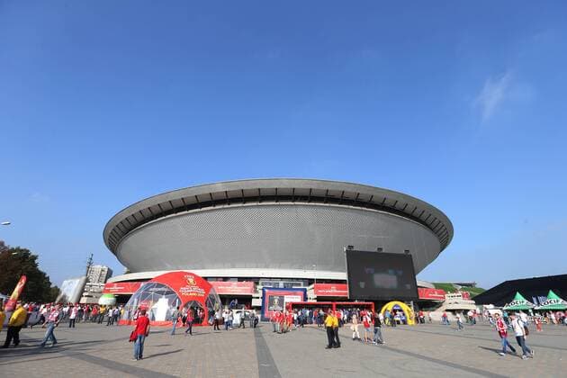 Spodek, SEPTEMBER 20, 2014 - Volleyball : A general view of Spodek Halle, Poland. Noxthirdxpartyxsales  ( yafa002246)
