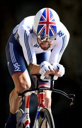 Wiggins Bradley of Sky Team (GBR) CYCLISME : Championnat du Monde - CLM Elite Hommes - Ponferrada - 24 09 2014 PhotoNews Panoramic 